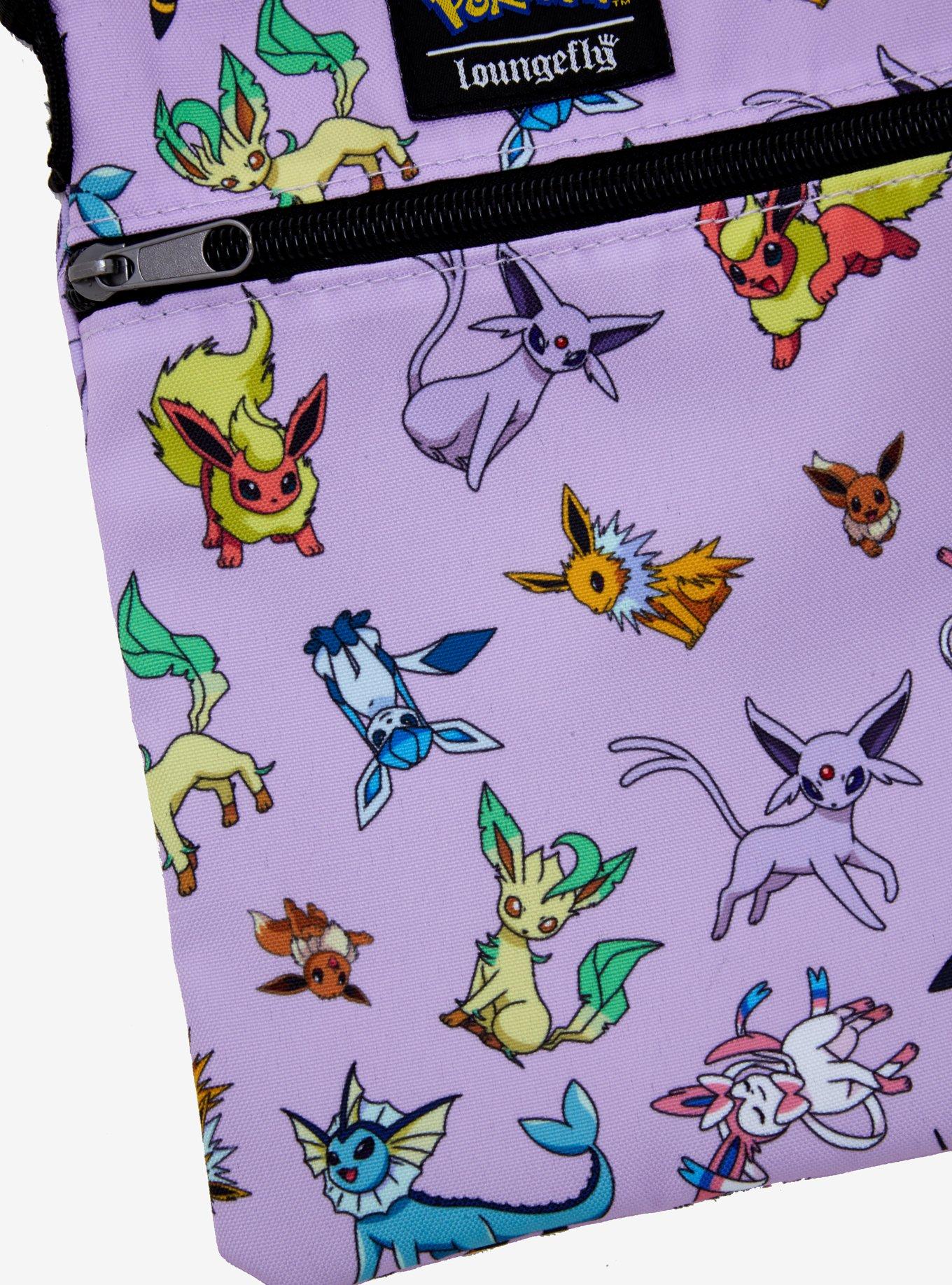 Loungefly Pokemon Eevee Passport Crossbody Bag