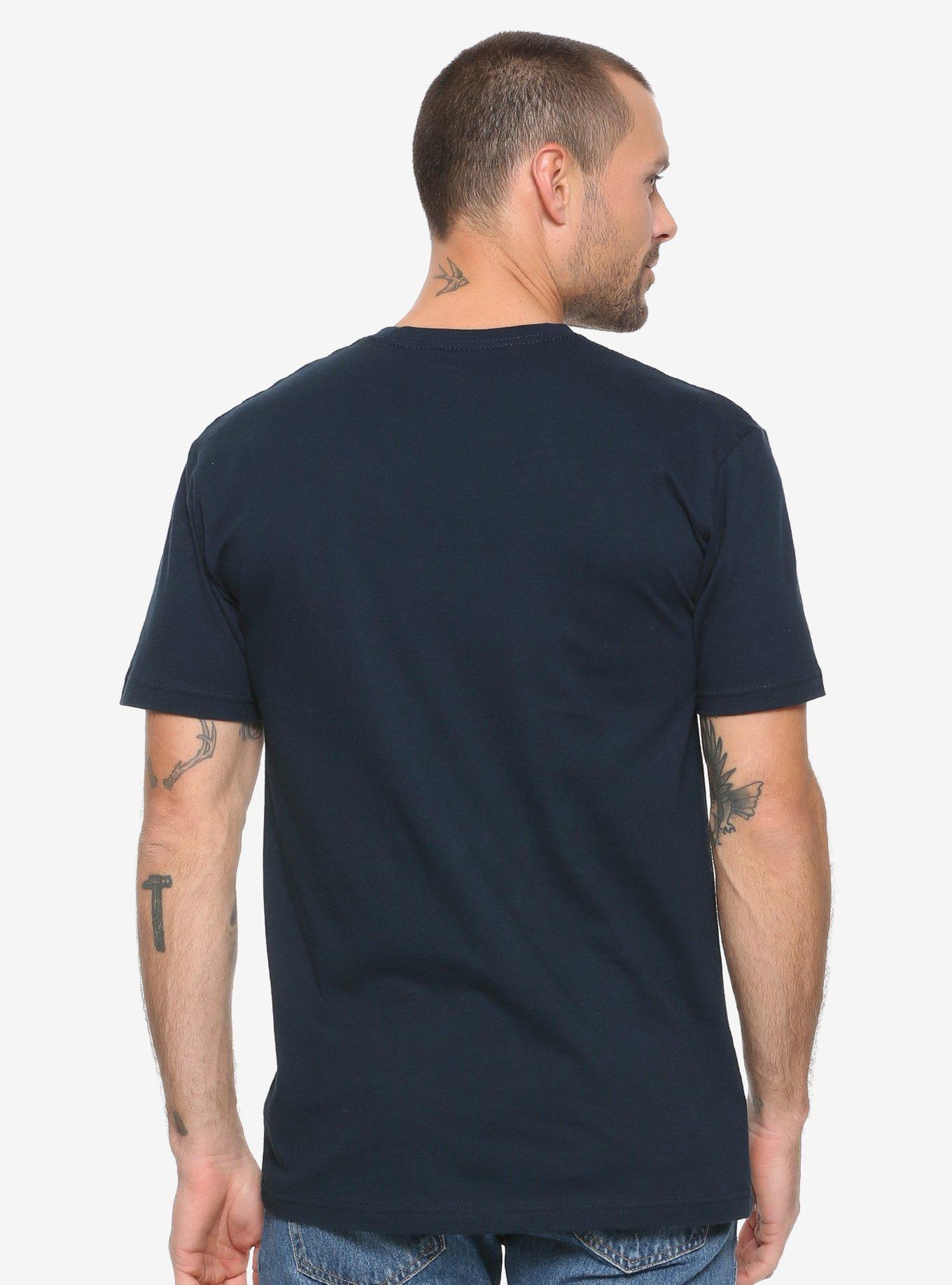 Disney Lady And The Tramp Tramp Heart Noodle T-Shirt - BoxLunch Exclusive, BLUE, alternate