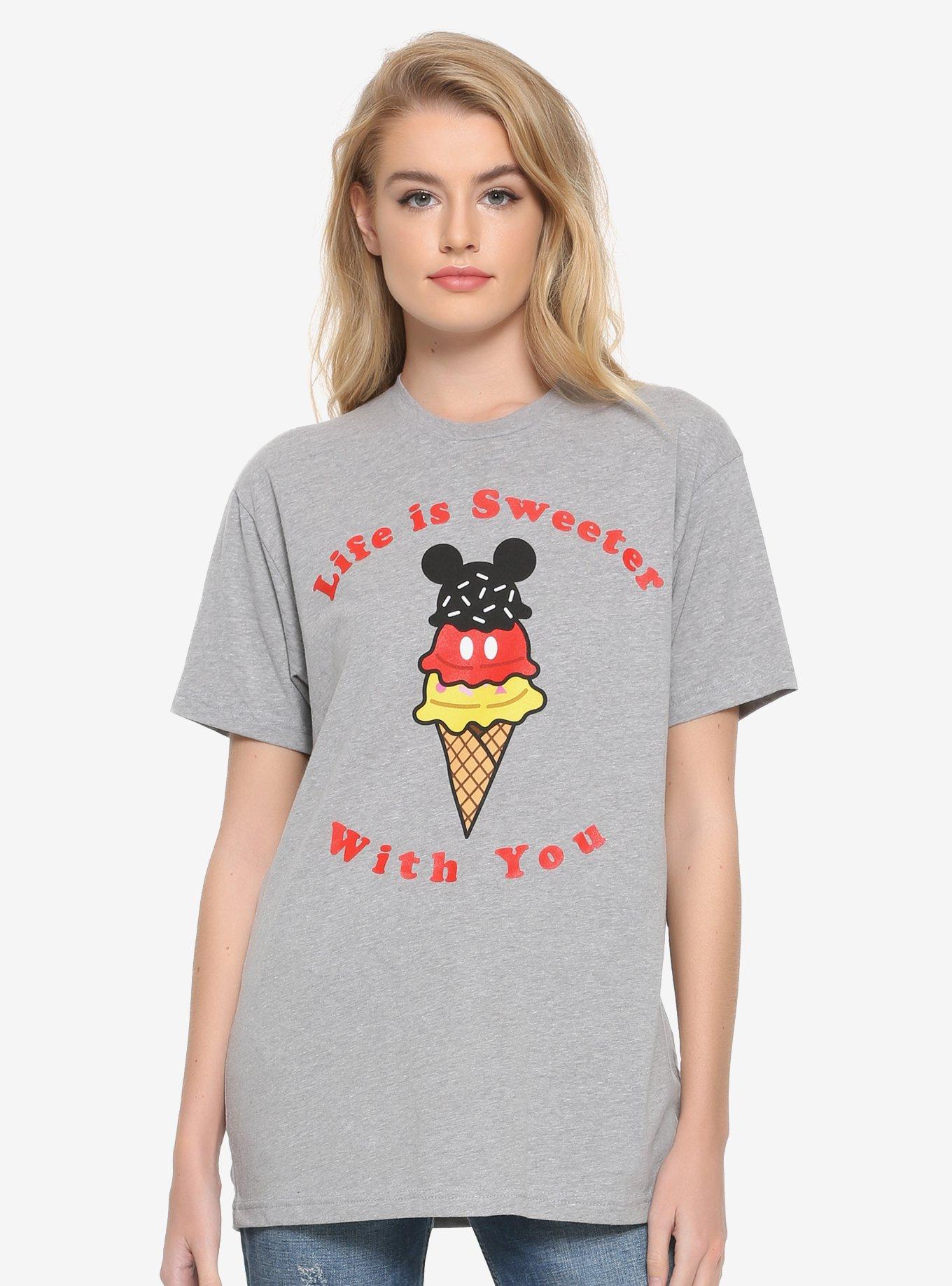 Disney Mickey Mouse Life Is Sweet T-Shirt, , alternate