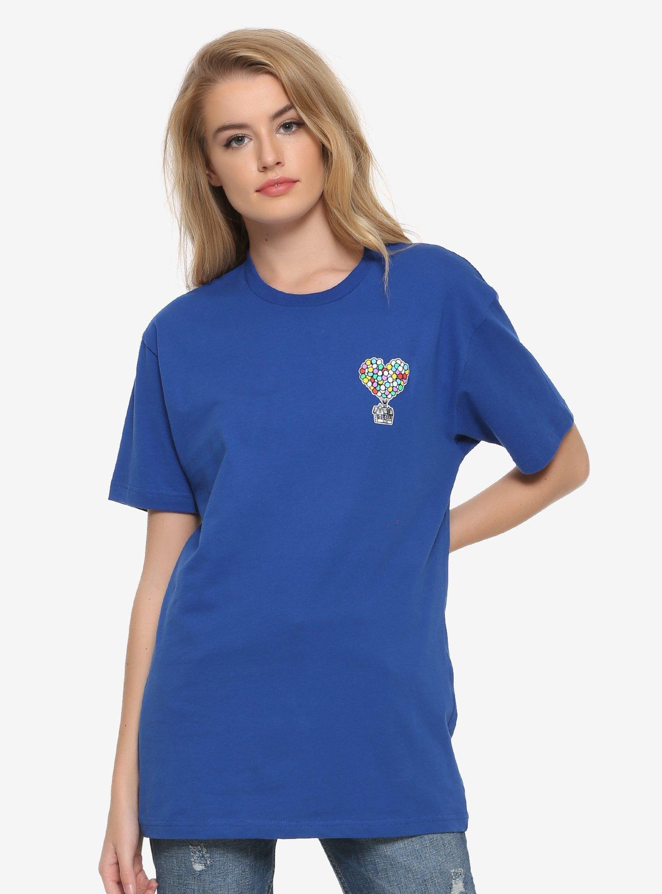 Disney Pixar Up Carl & Ellie Balloon T-Shirt - BoxLunch Exclusive, , alternate
