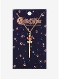 Sailor Moon Spiral Moon Heart Rod Pendant Necklace, , alternate