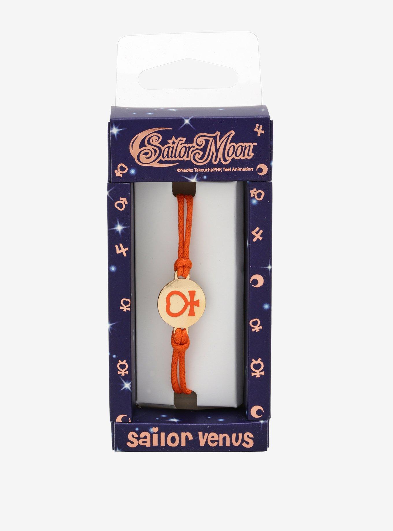 Sailor Moon Sailor Venus Cord Bracelet, , alternate