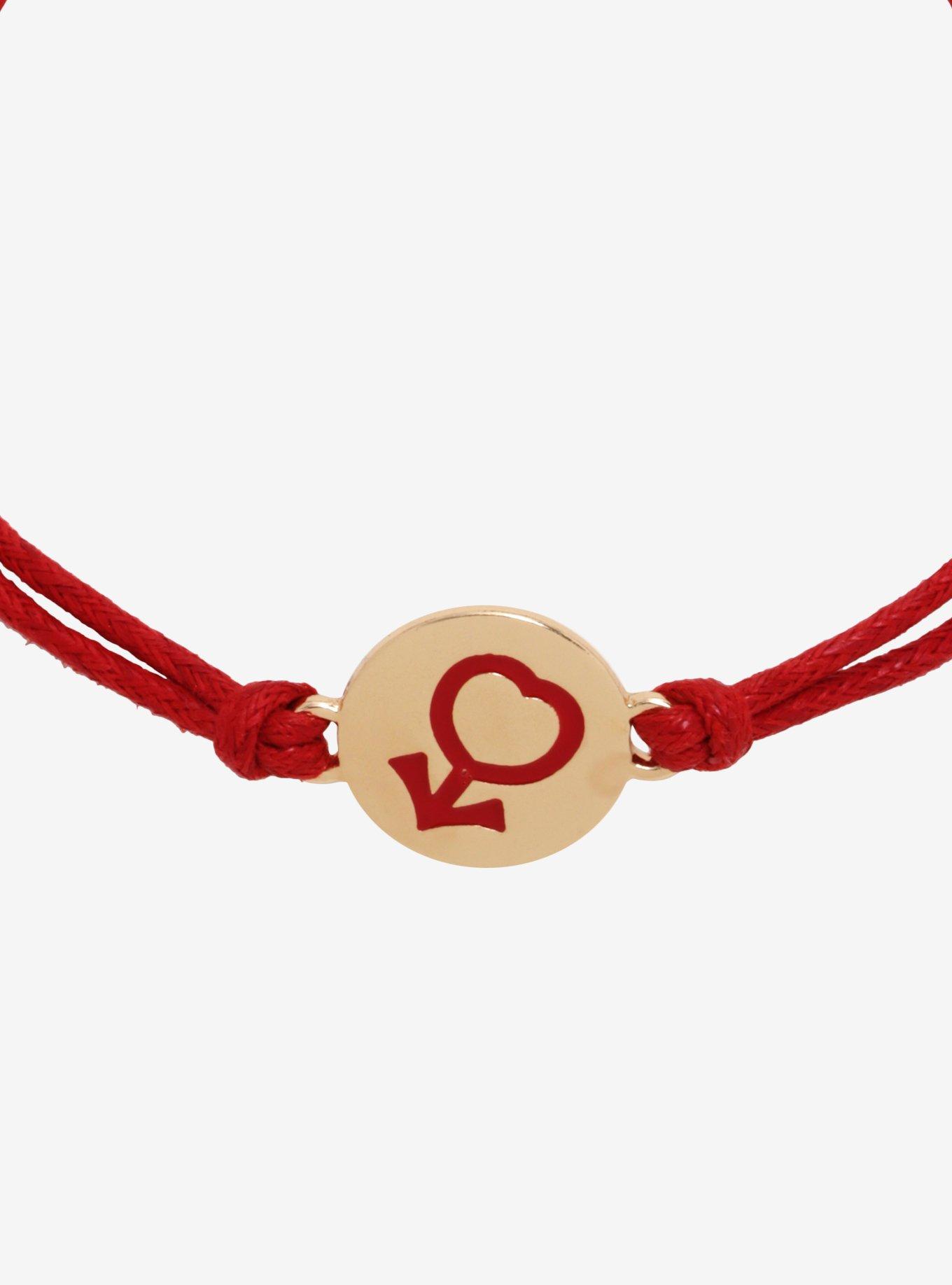 Sailor Moon Sailor Mars Cord Bracelet, , alternate