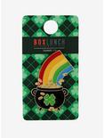 Pot Of Gold Rainbow Enamel Pin - BoxLunch Exclusive, , alternate