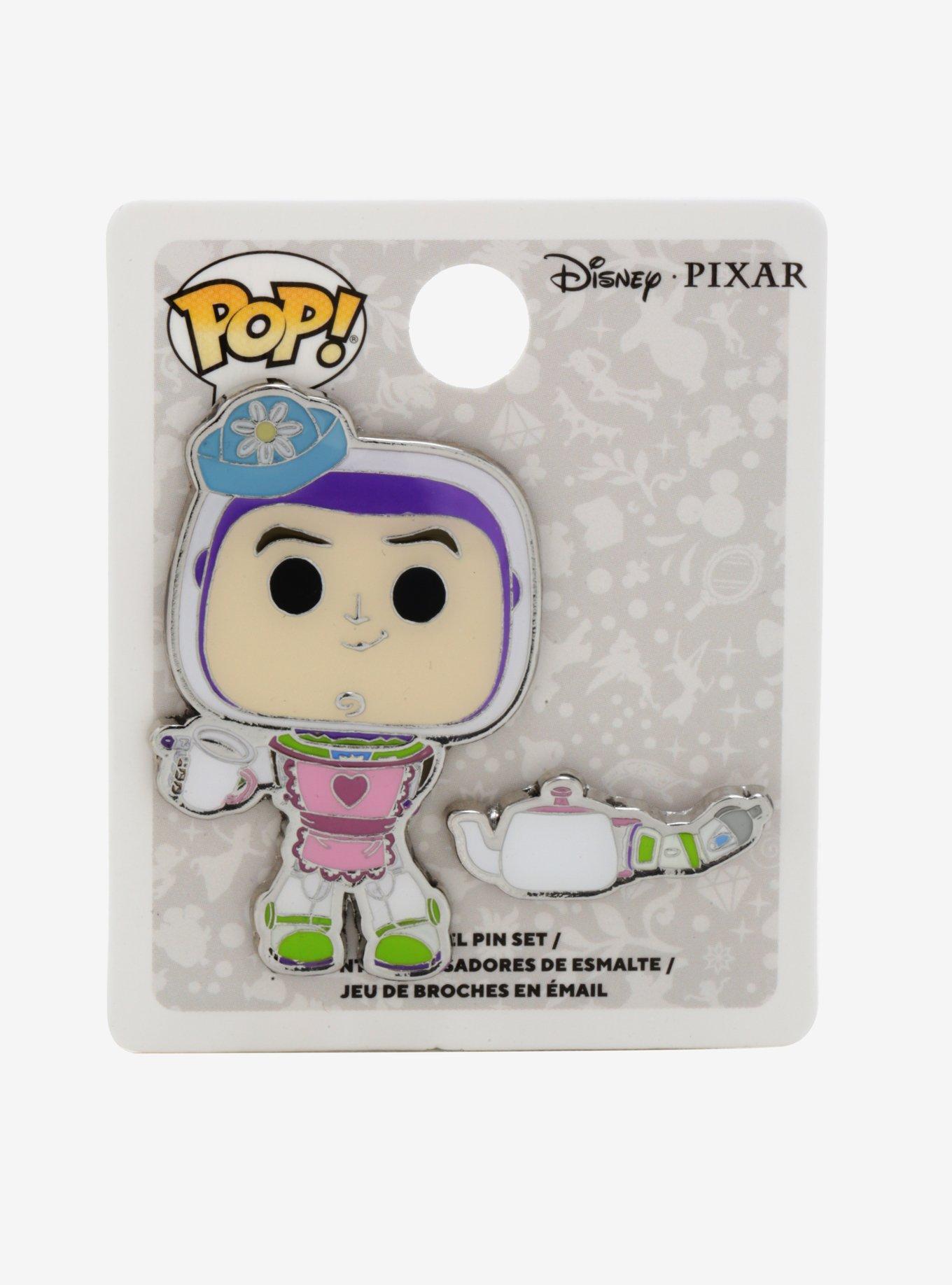 Funko Pop! Disney Pixar Toy Story Buzz Mrs. Nesbitt Enamel Pin Set, , alternate