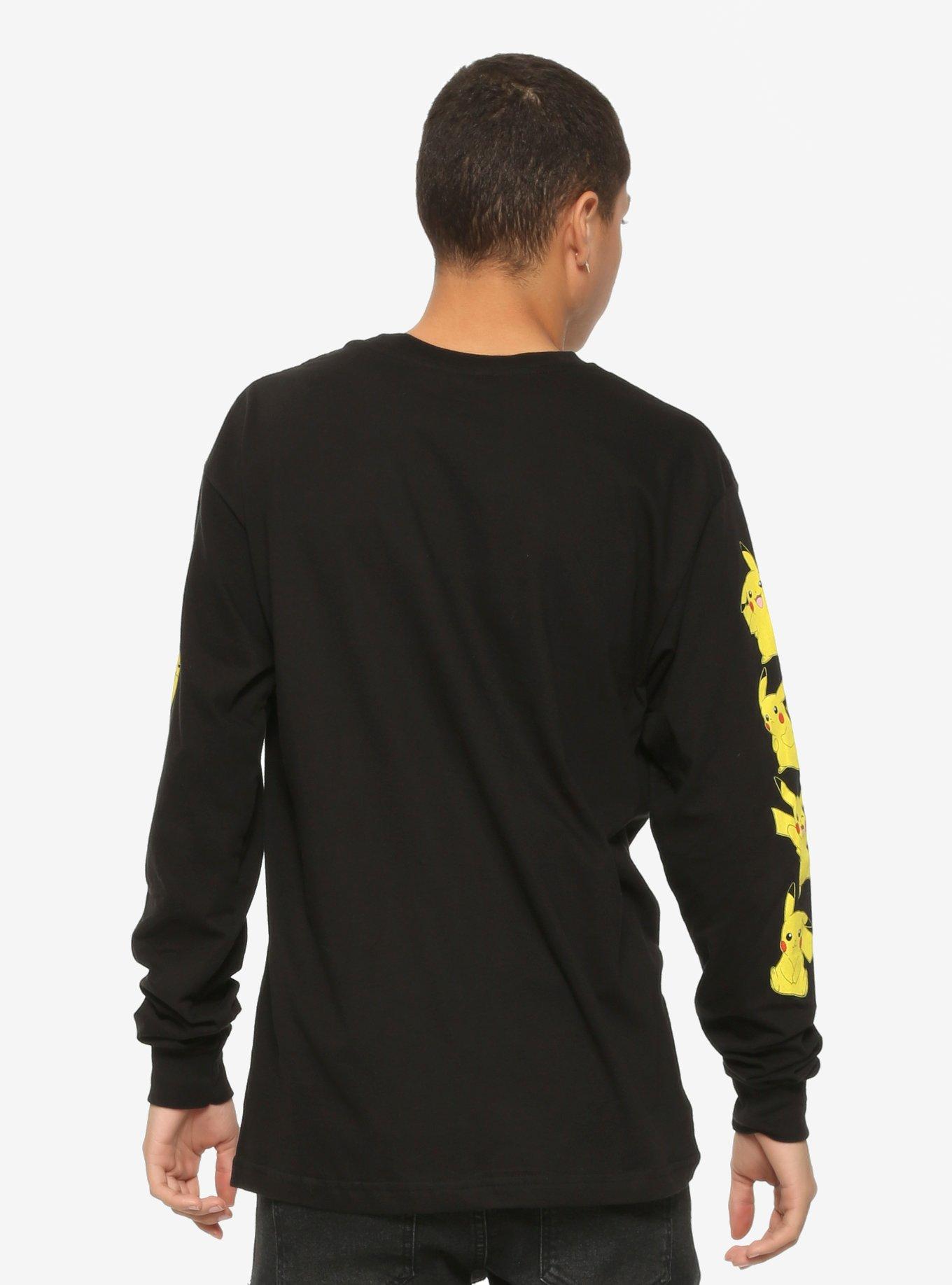 Pokemon Pikachu Poses Long-Sleeve T-Shirt, , alternate