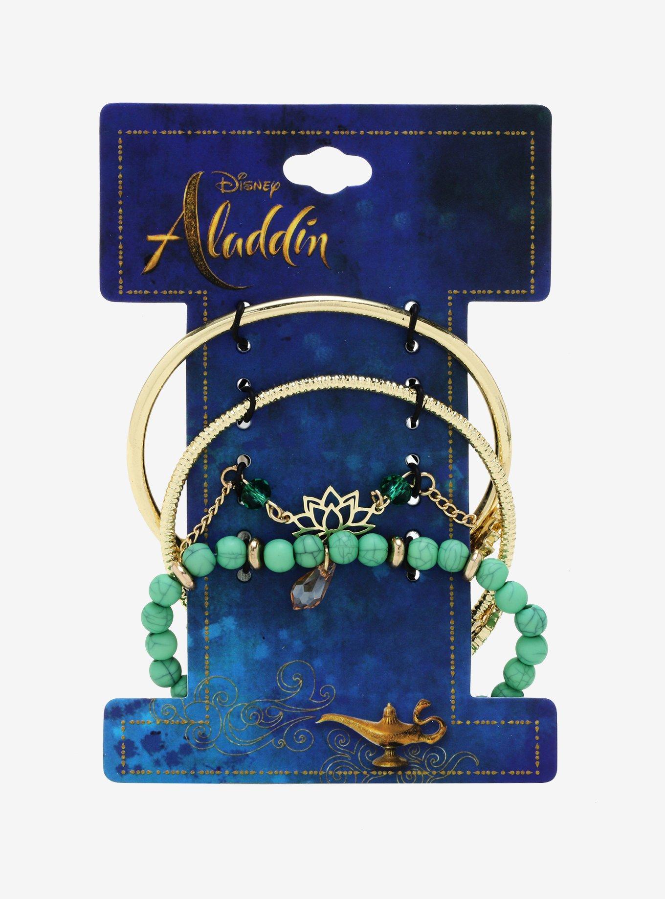 Disney Aladdin Princess Jasmine Bracelet Set, , alternate