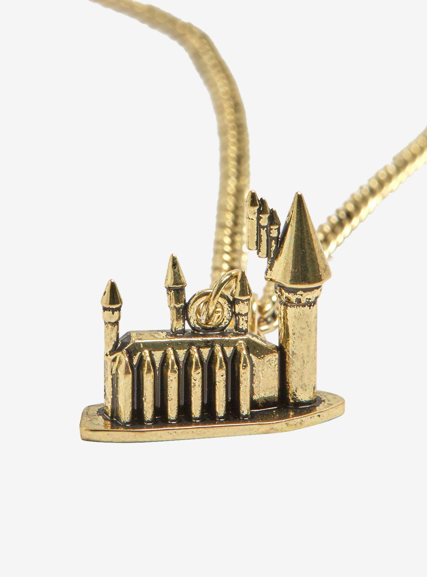 Harry Potter Hogwarts Castle 3D Pendant Necklace, , alternate