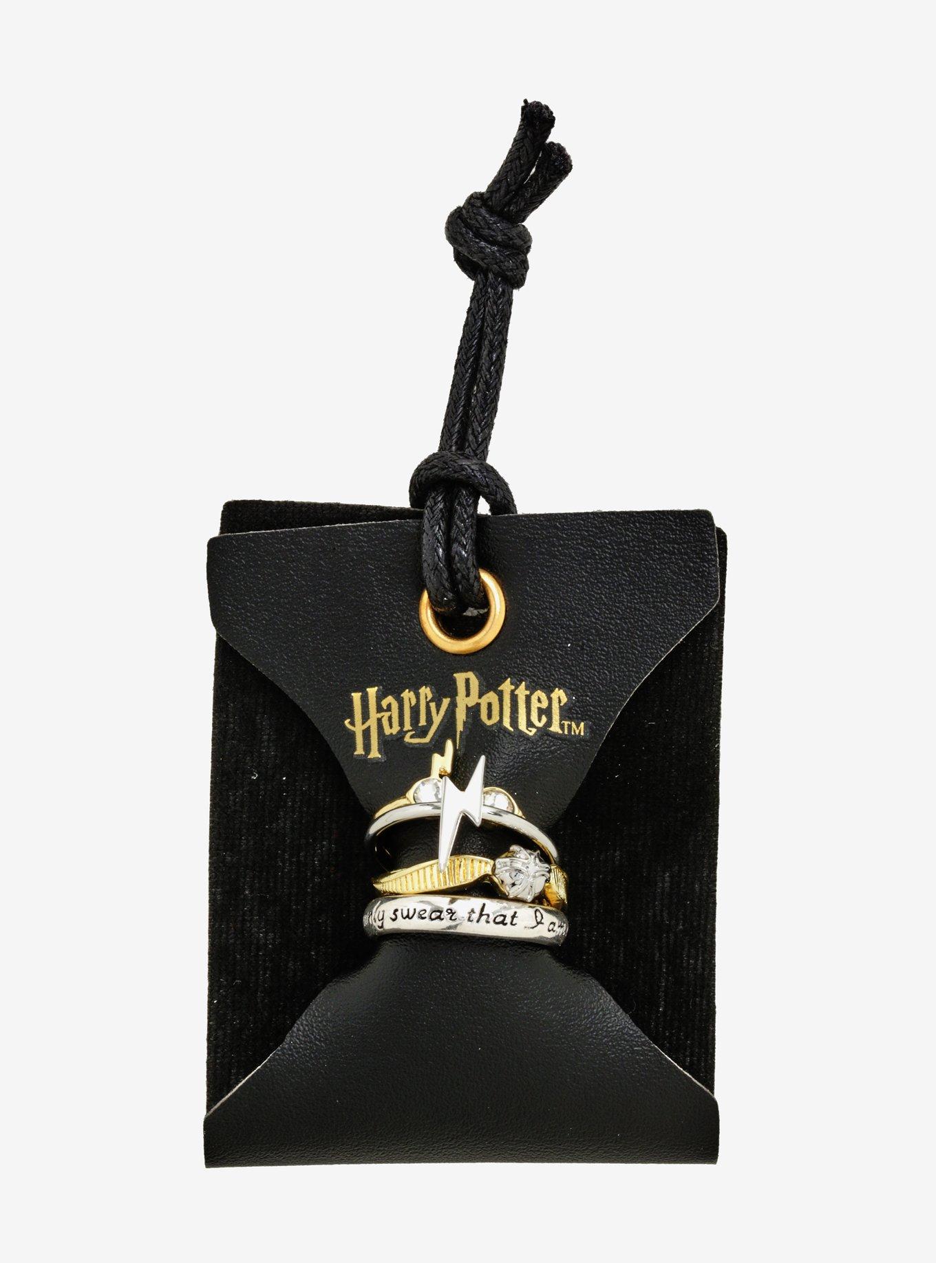 Harry Potter Stackable Ring Set, , alternate