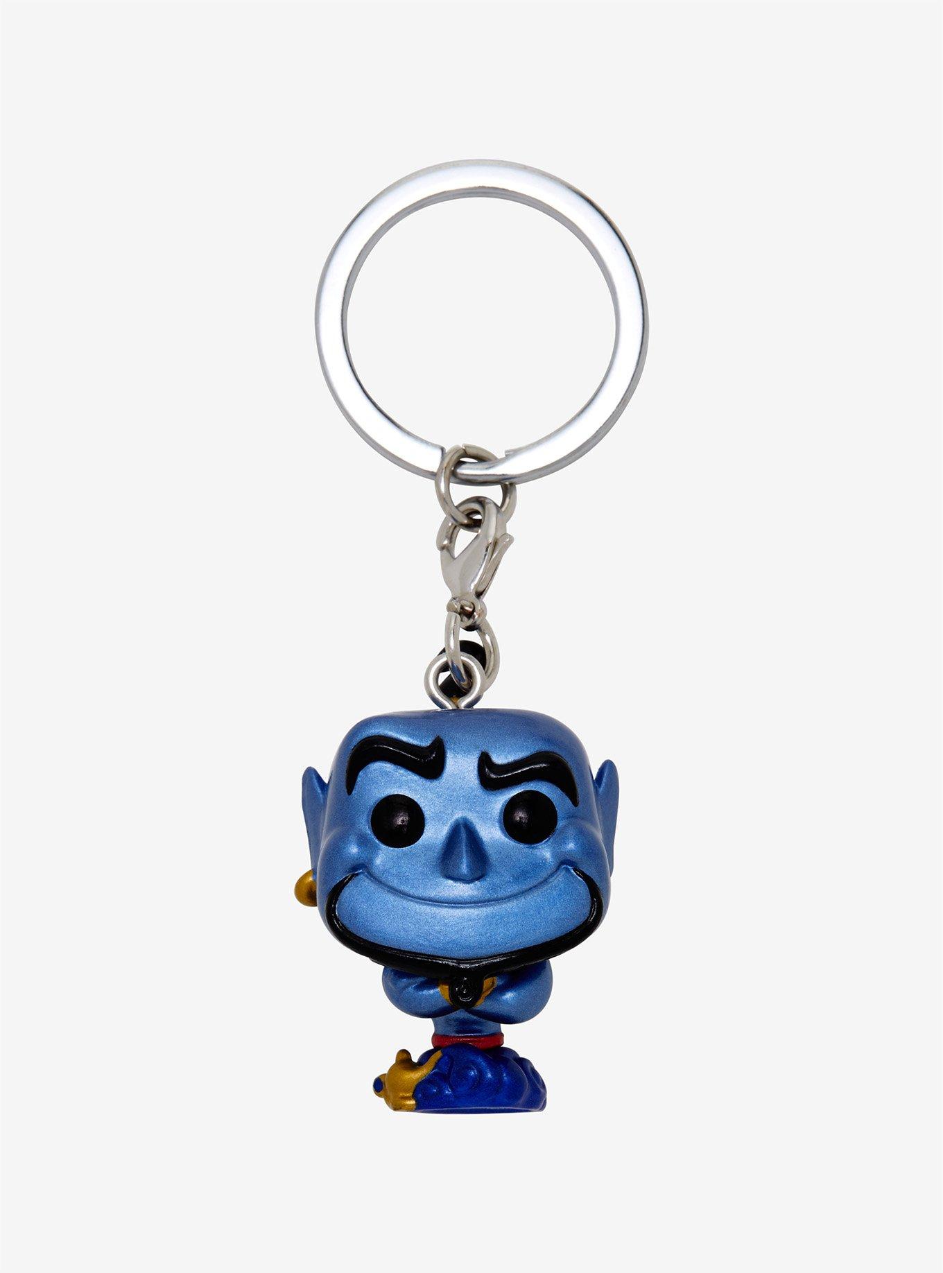 Funko Disney Aladdin Pocket Pop! Genie (Metallic)   Key Chain Hot Topic Exclusive, , alternate