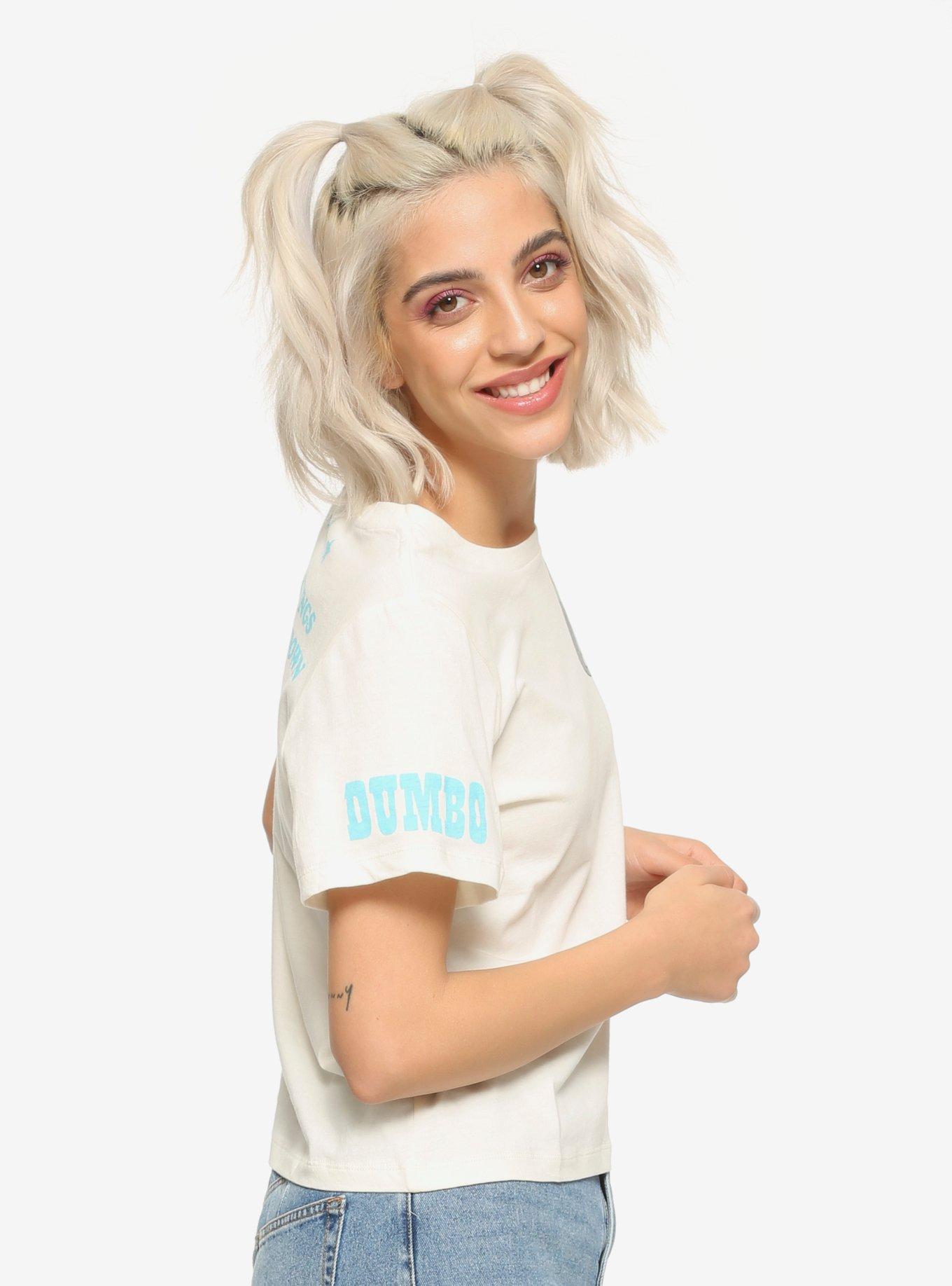Disney Dumbo Trunk Girls Crop T-Shirt, , alternate