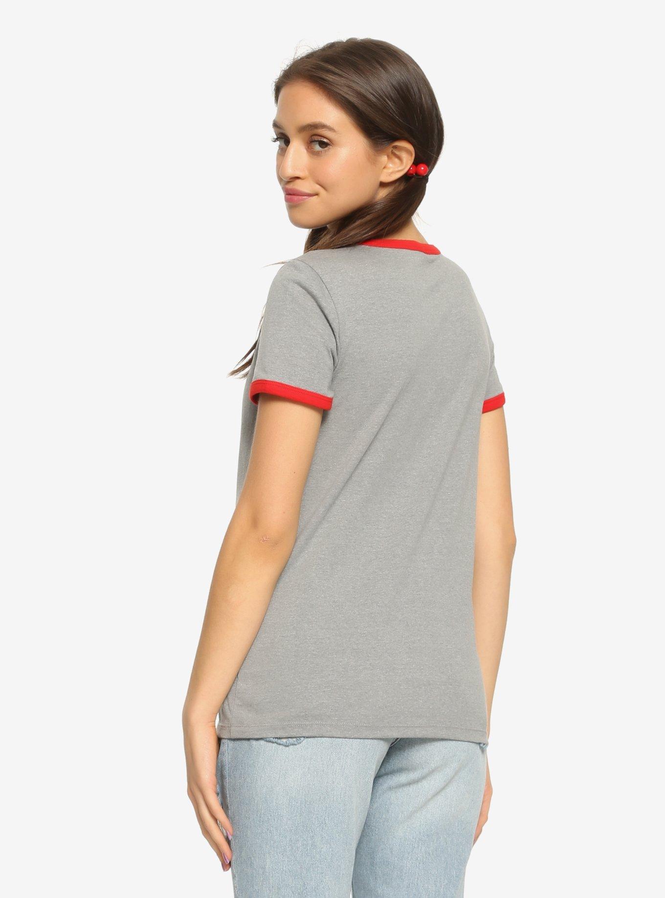 Disney Dumbo Vintage Poster Girls Ringer T-Shirt, MULTI, alternate