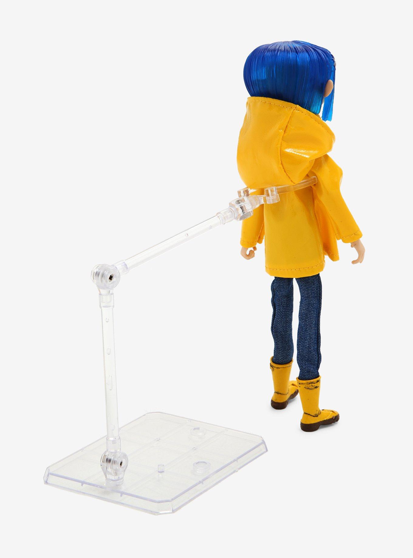 Coraline Yellow Raincoat Articulated Figure, , alternate