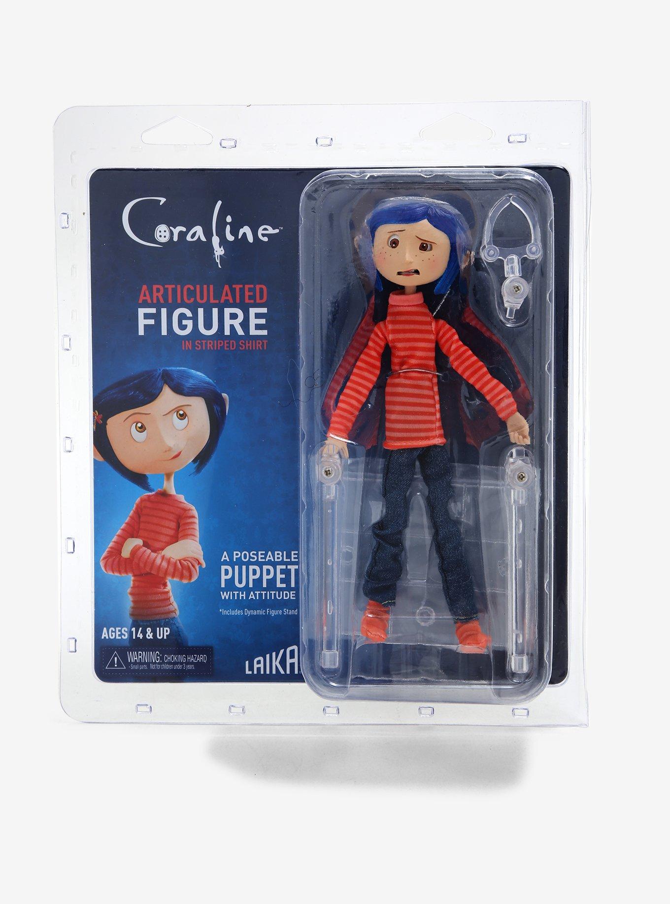 Coraline Striped Shirt Articulated Figure, , alternate