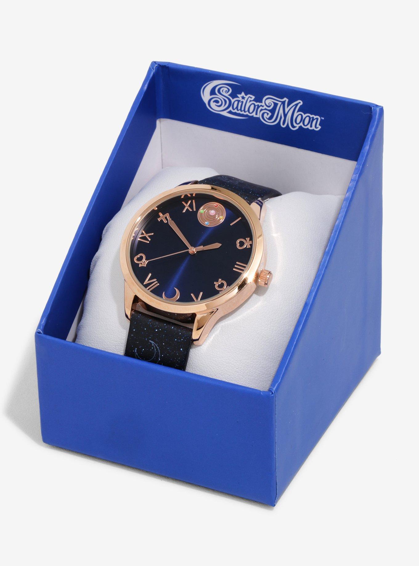 Sailor Moon Celestial Rose Gold Watch - BoxLunch Exclusive, , alternate