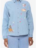 Disney The Aristocats Chambray Woven Button-Up - BoxLunch Exclusive, , alternate