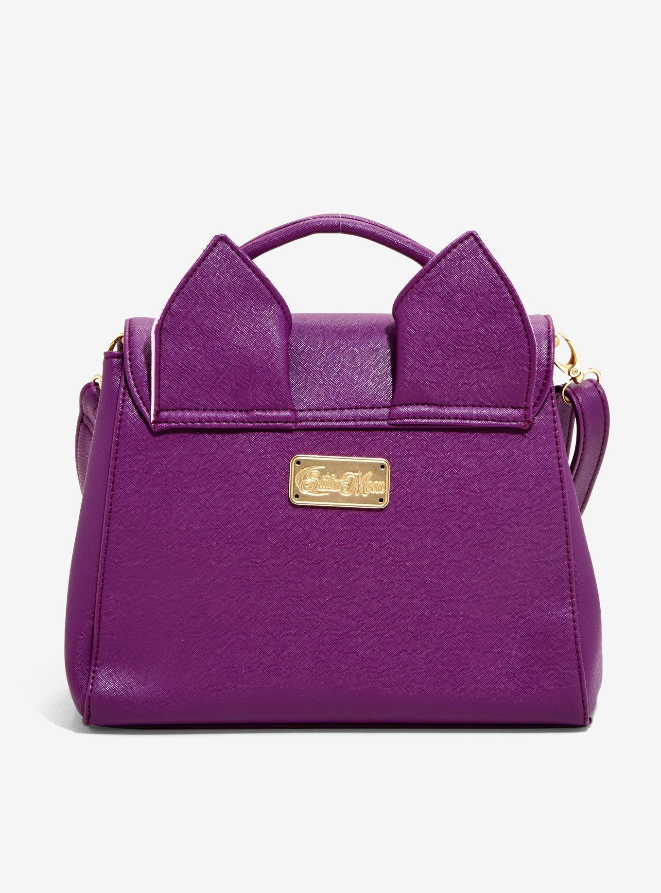 Sailor Moon Purple Luna Crossbody Bag, , alternate