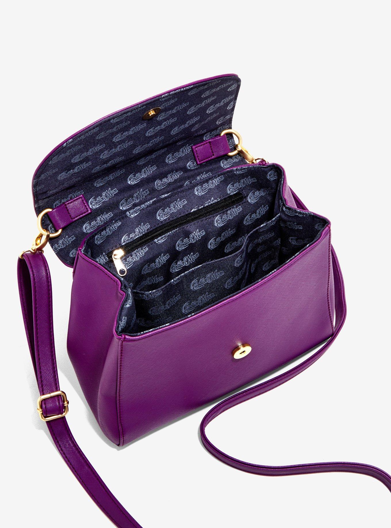 Sailor Moon Purple Luna Crossbody Bag, , alternate