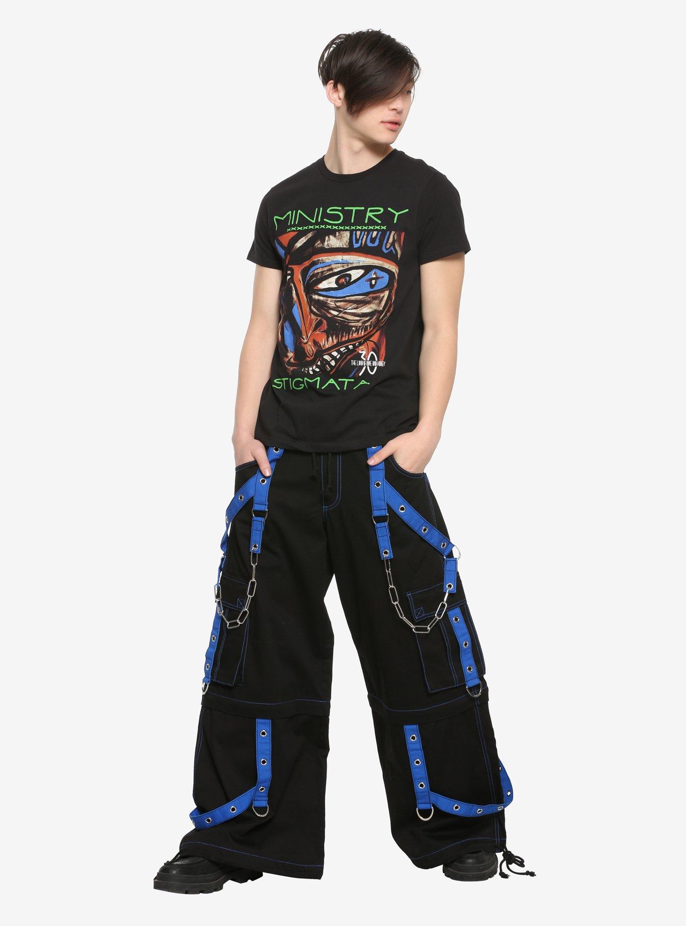 Tripp Black Step Chain Zip-Off Pants, Hot Topic