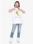 Cat Hang In There Girls Oversized T-Shirt, , alternate