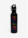 Love Is Love Carabiner Water Bottle, , alternate