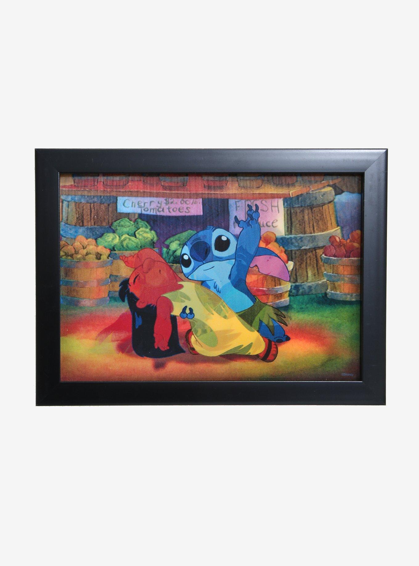 Disney Lilo & Stitch Dancing Lenticular Wall Art, , alternate