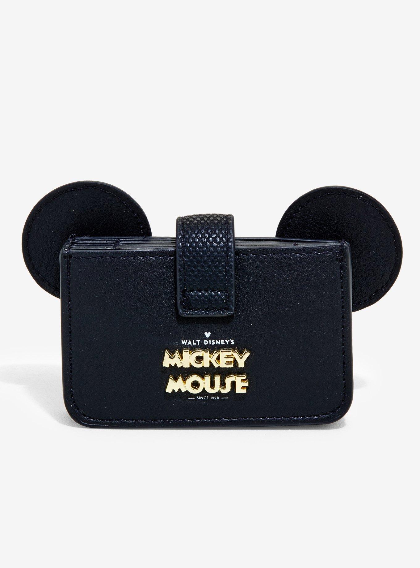 Disney Mickey Mouse Face Accordion Wallet, , alternate