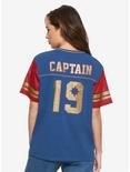 Marvel Avengers Captain Marvel Jersey T-Shirt, , alternate