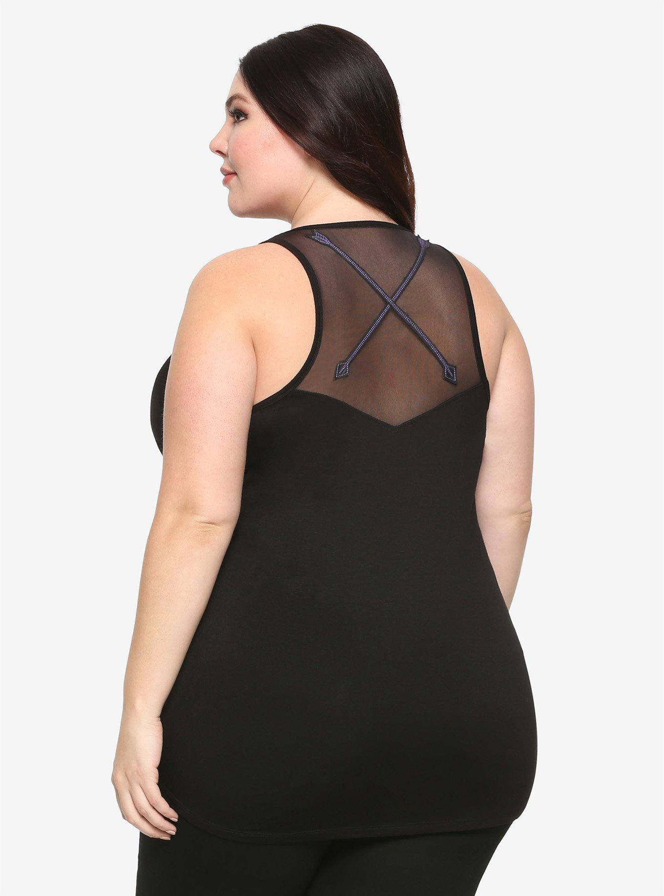 Marvel Avengers Hawkeye Arrow Tank Top Plus Size, , alternate