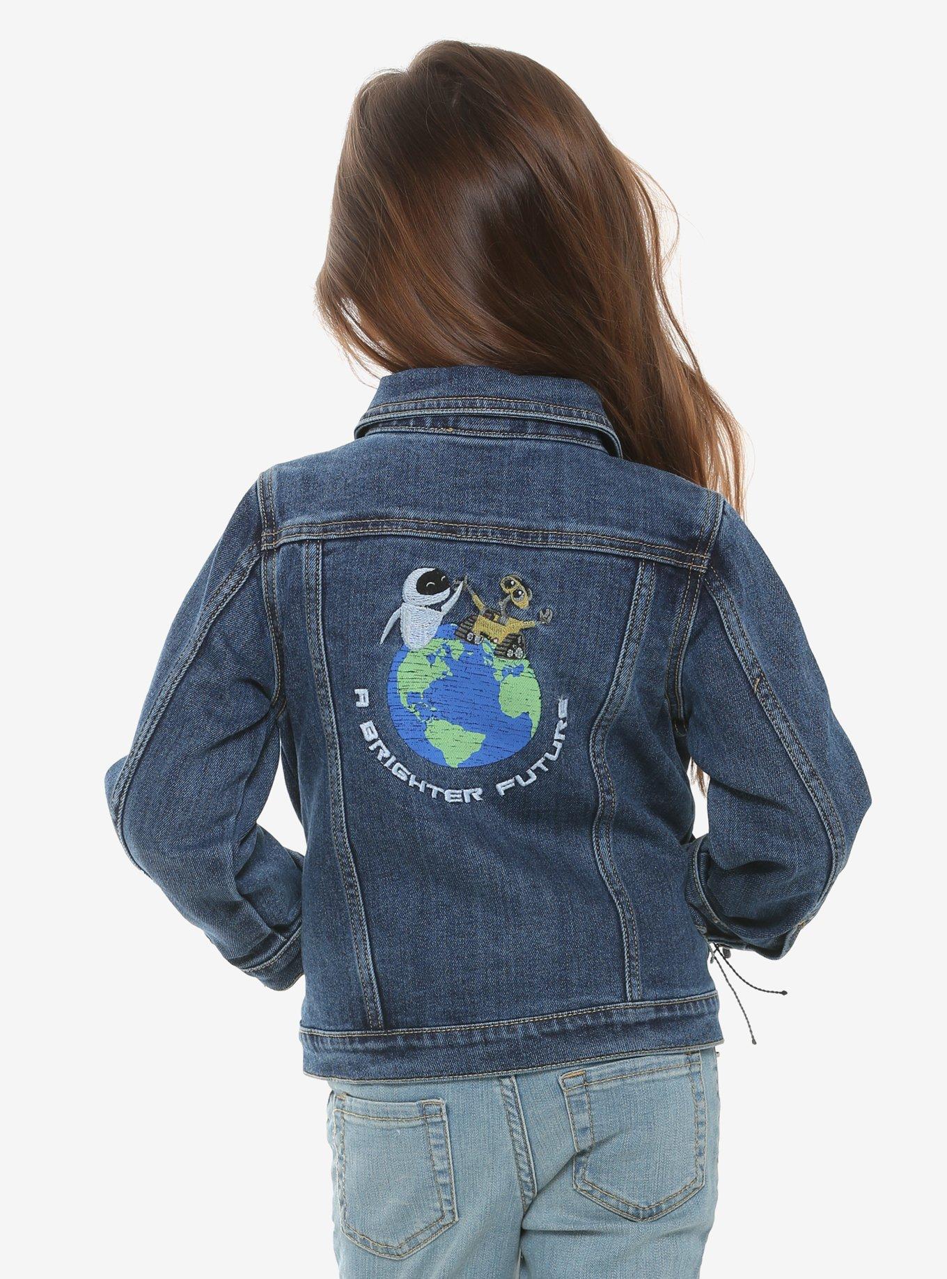 Disney Pixar WALL-E Toddler Recycled Denim Jacket - BoxLunch Exclusive, , alternate