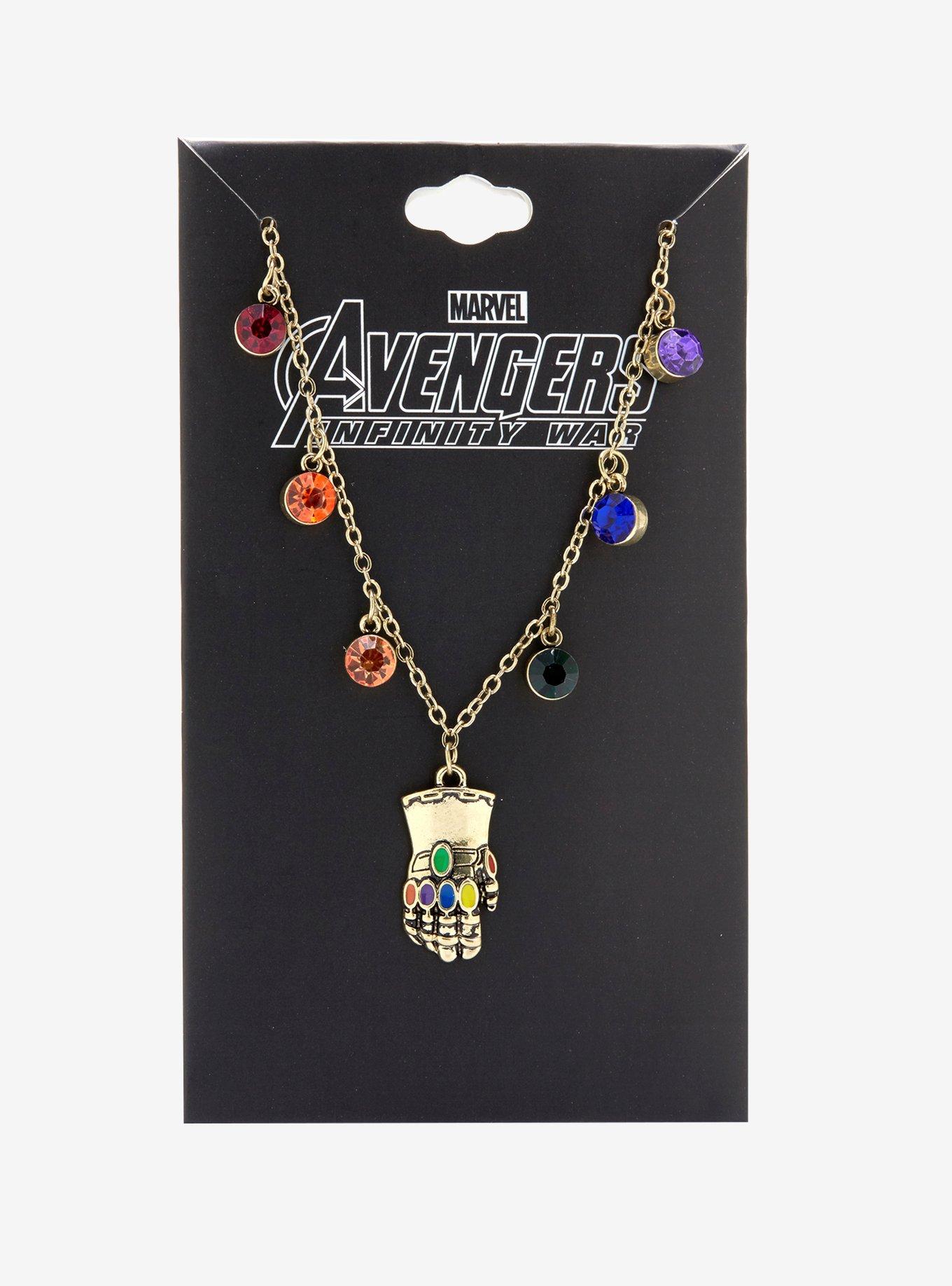 Marvel The Avengers: Infinity War Infinity Gauntlet Choker Necklace, , alternate