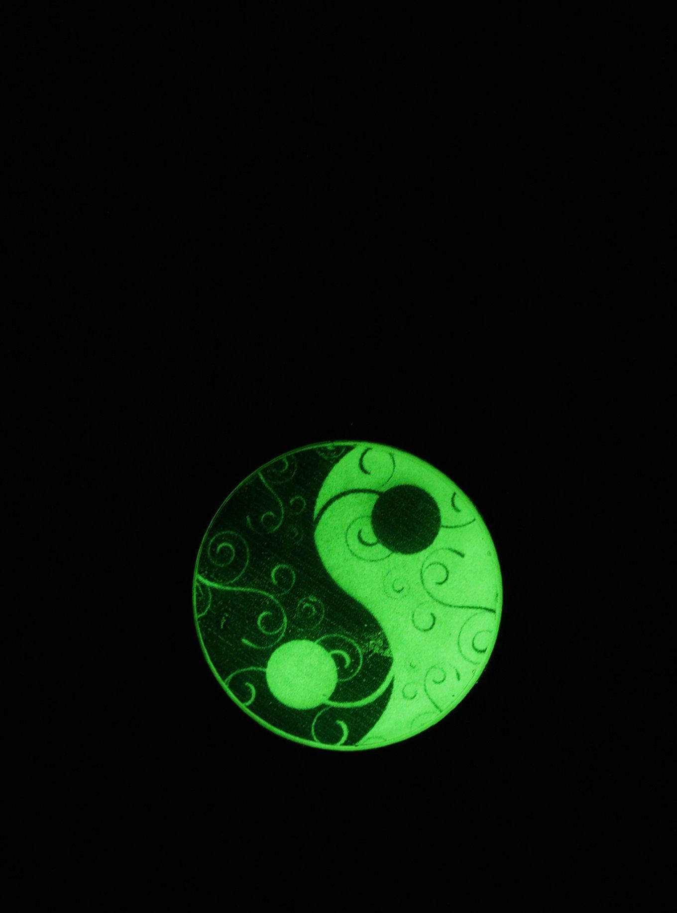 Yin-Yang Glow-In-The-Dark Necklace, , alternate