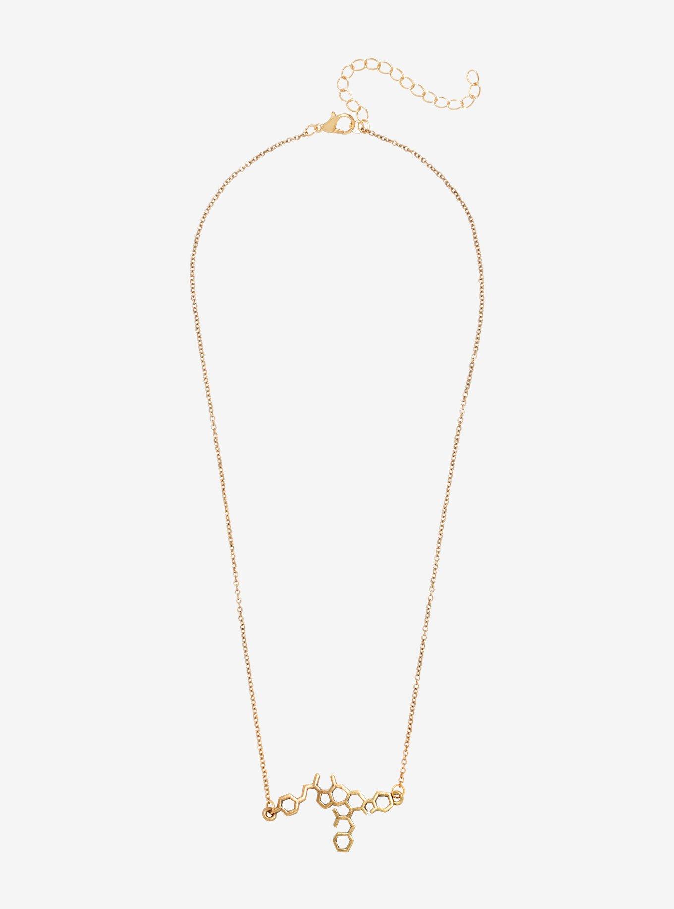 Endorphins Molecule Necklace, , alternate
