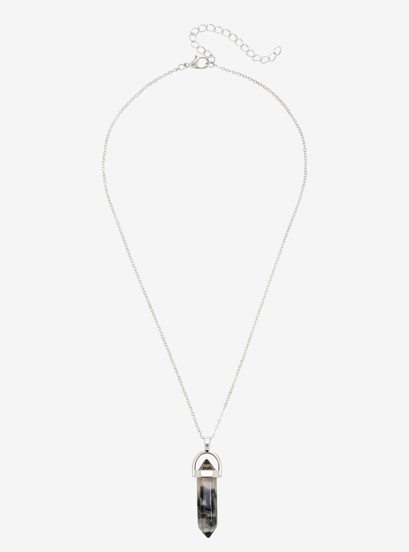 Cosmic Moon Dust Crystal Necklace, , alternate