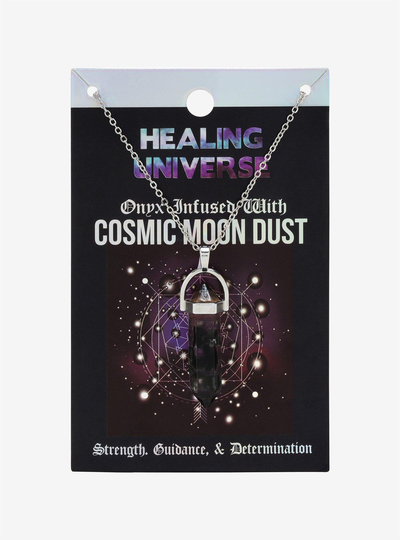Cosmic Moon Dust Crystal Necklace, , alternate