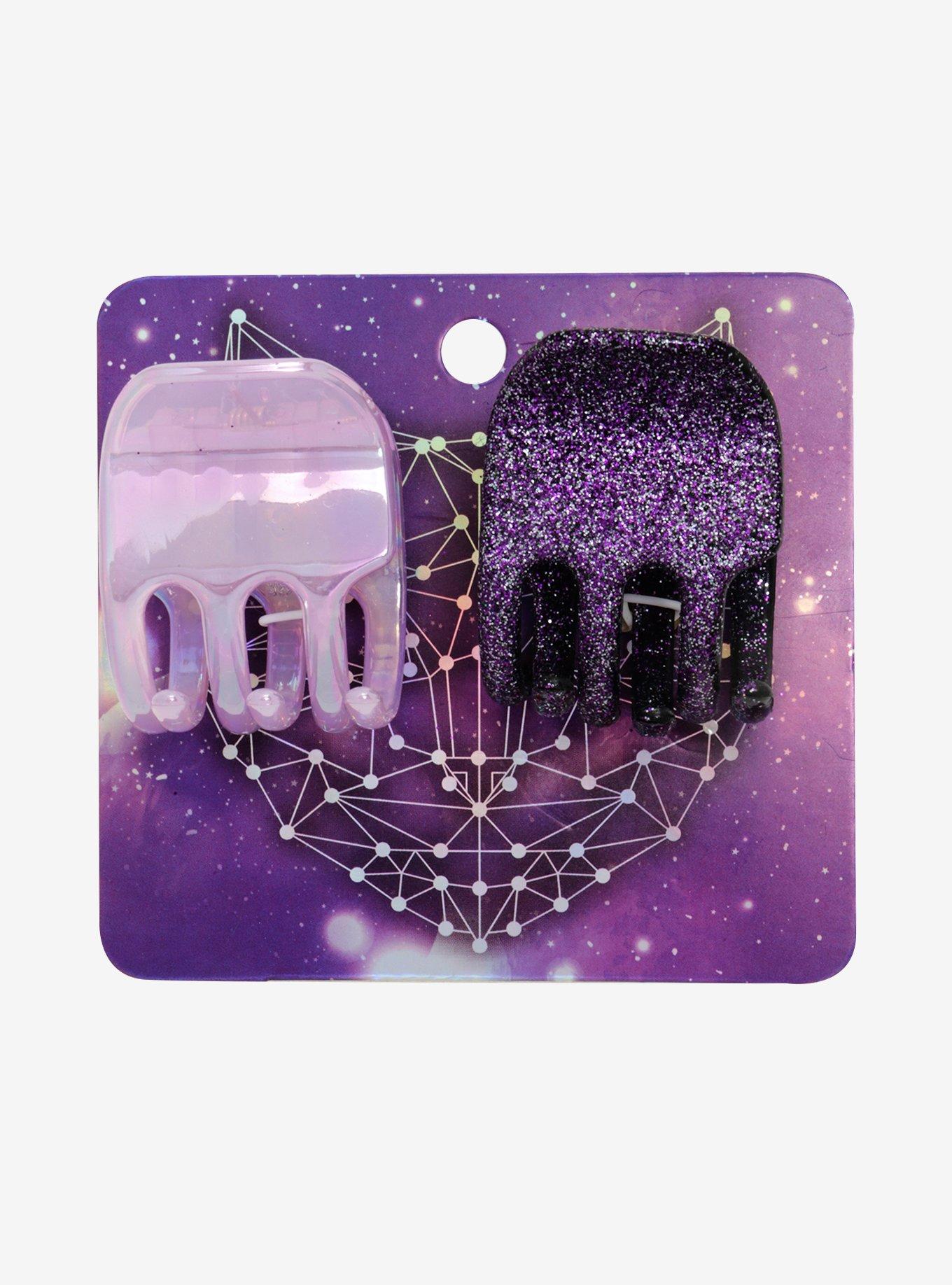 Purple Claw Clip Set, , alternate
