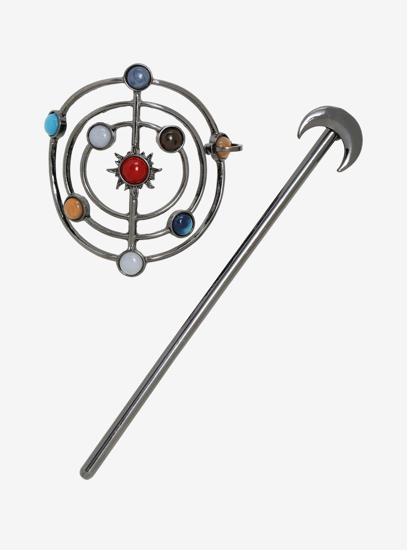 Planet Hair Pin, , alternate