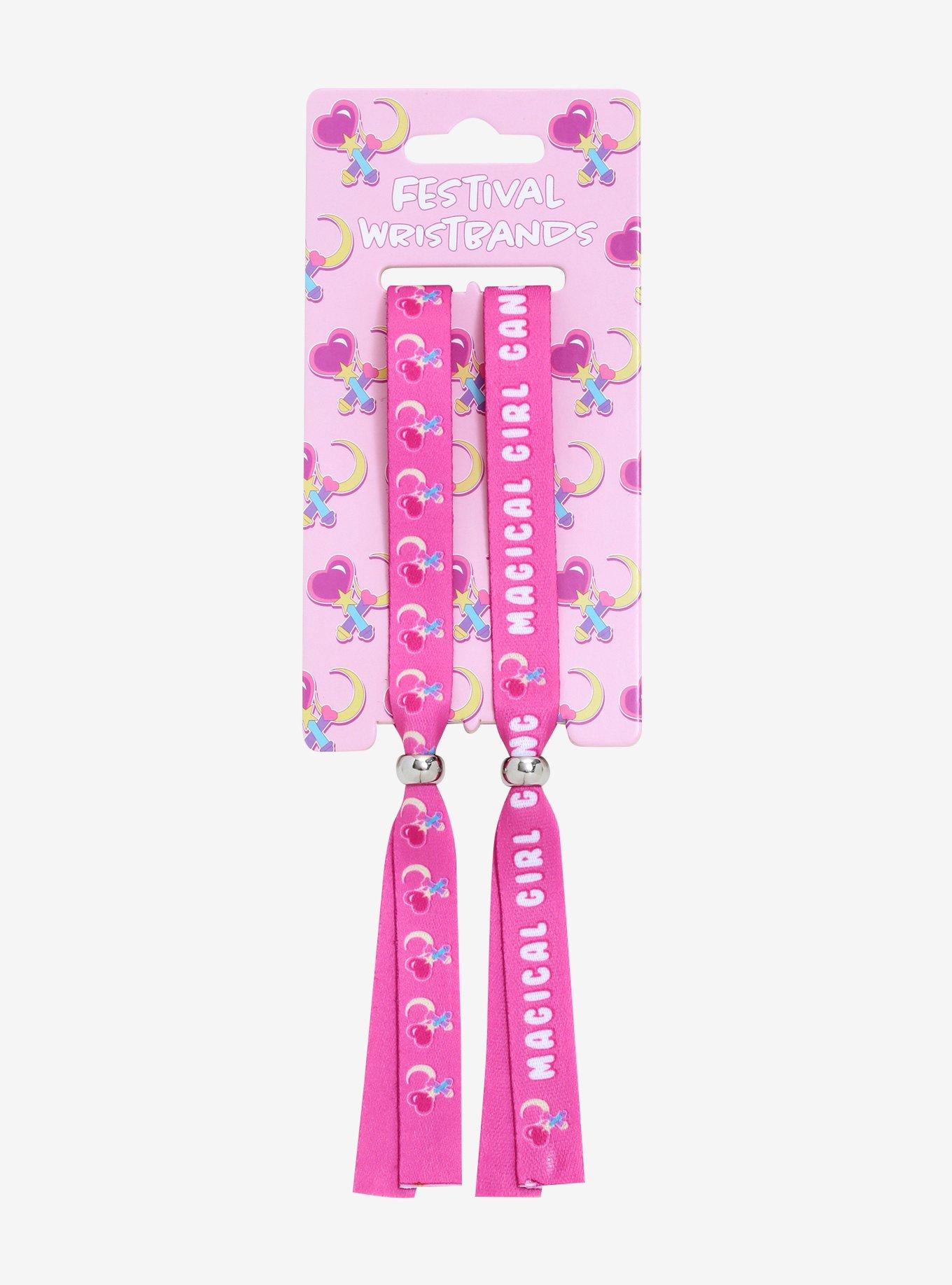Magical Girl Gang Fabric Bracelet Set, , alternate