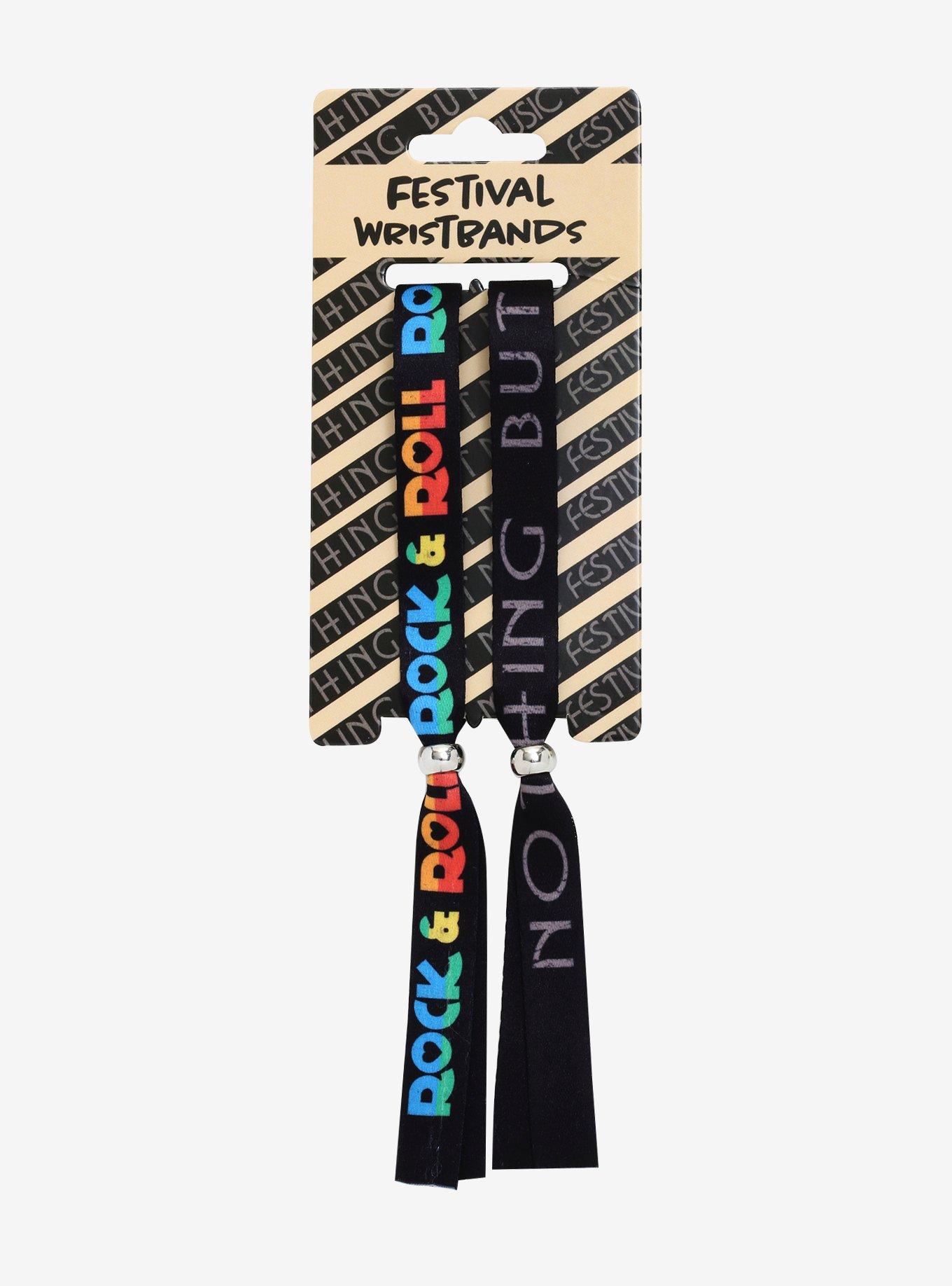 Rock & Roll Music Festival Wristband Set, , alternate