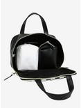 Black & White Checkered Makeup Bag Set, , alternate