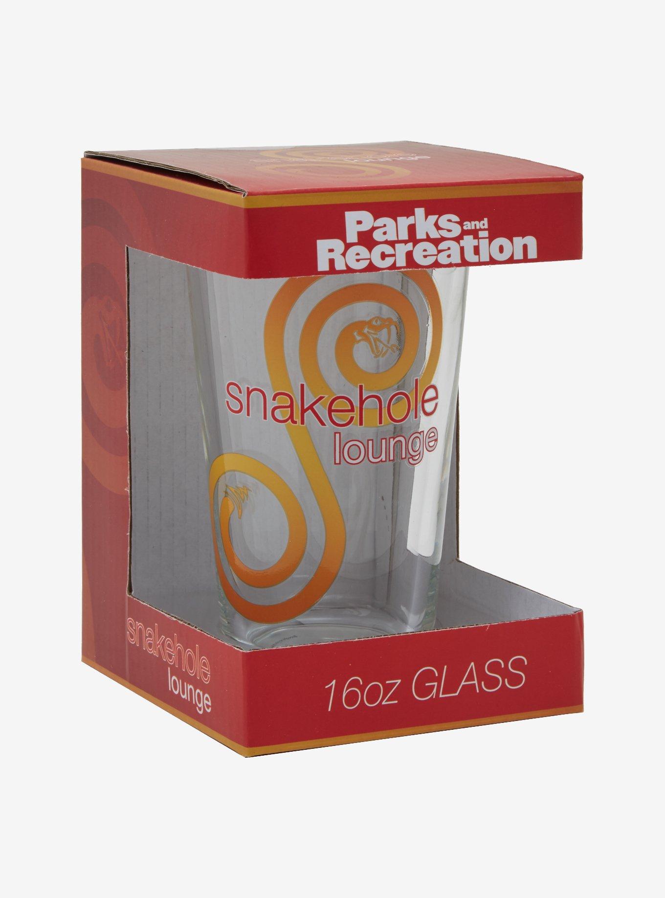 Parks And Recreation Snakehole Lounge Pint Glass - BoxLunch Exclusive, , alternate