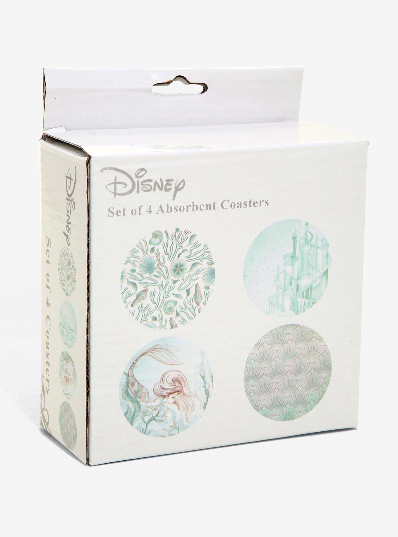 Disney The Little Mermaid Coaster Set - BoxLunch Exclusive, , alternate