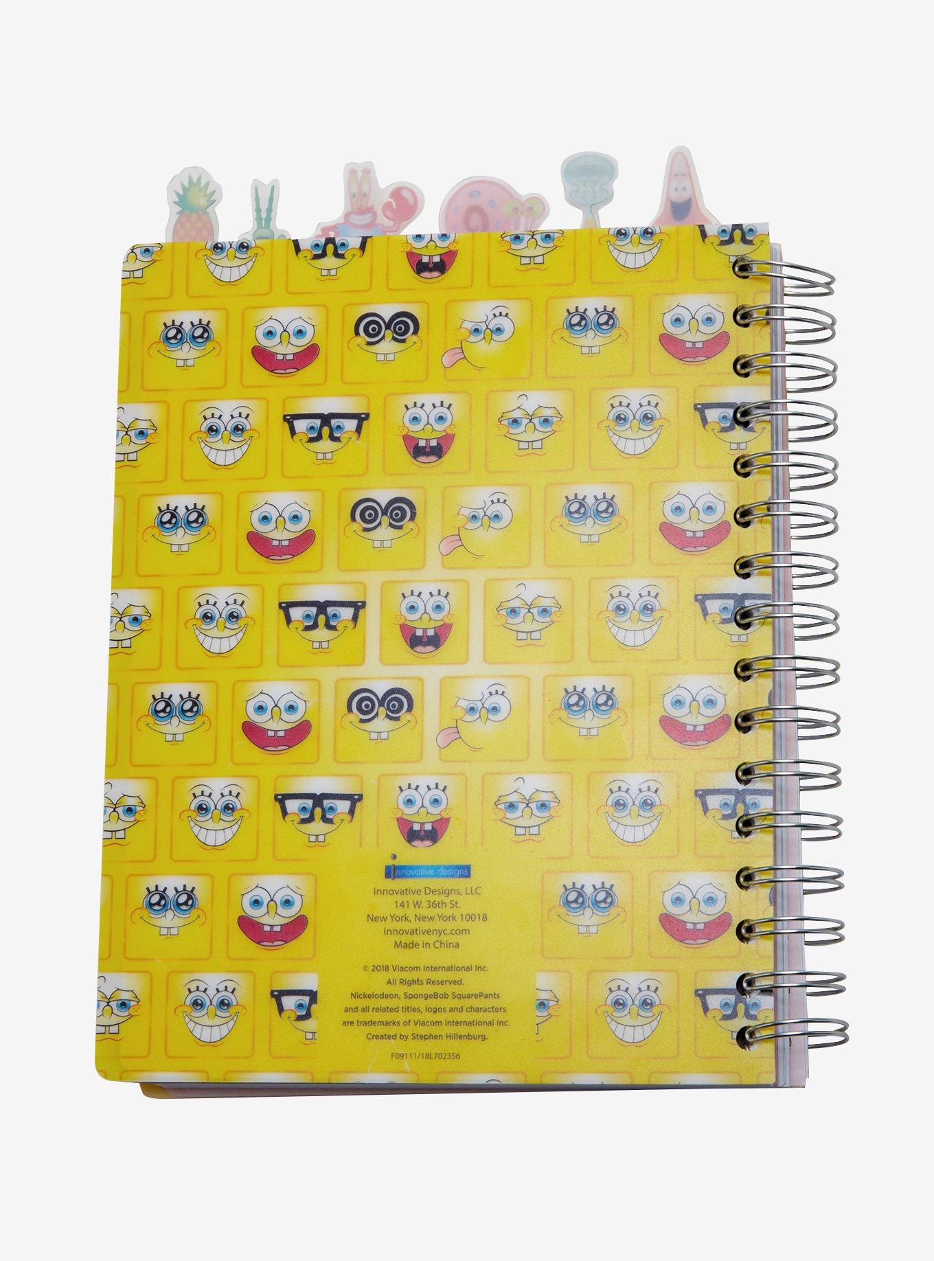 SpongeBob SquarePants Journal With Tabs, , alternate