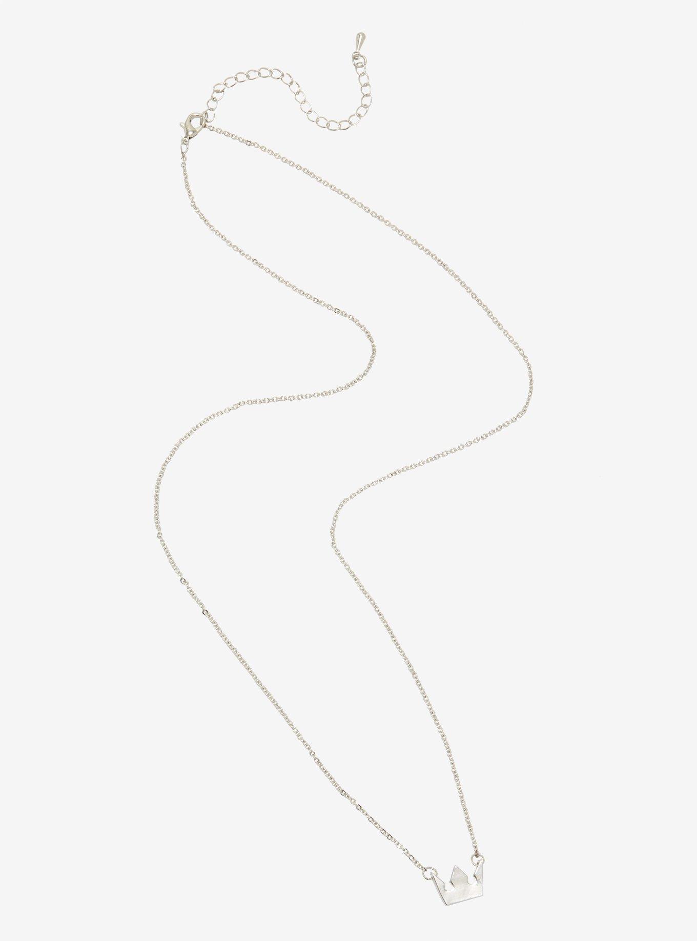 Disney Kingdom Hearts Sora Crown Necklace - BoxLunch Exclusive!, , alternate