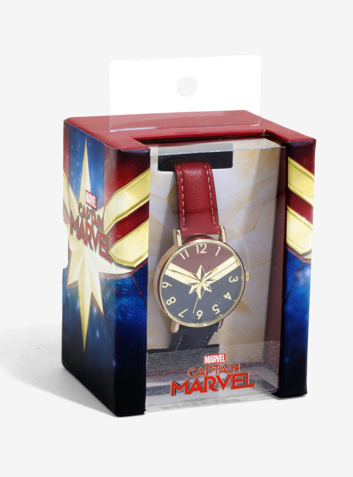 Marvel Captain Marvel Suit Watch, , alternate