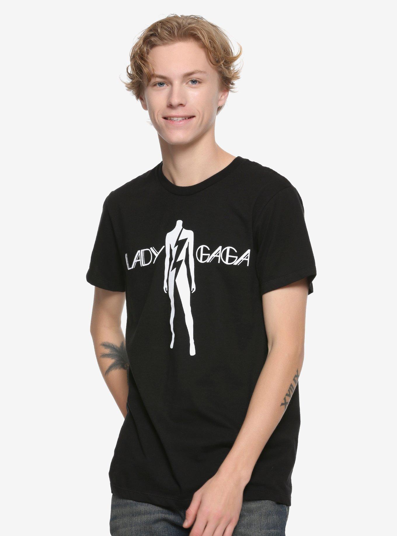 Lady Gaga Mannequin Lightning T-Shirt, , alternate