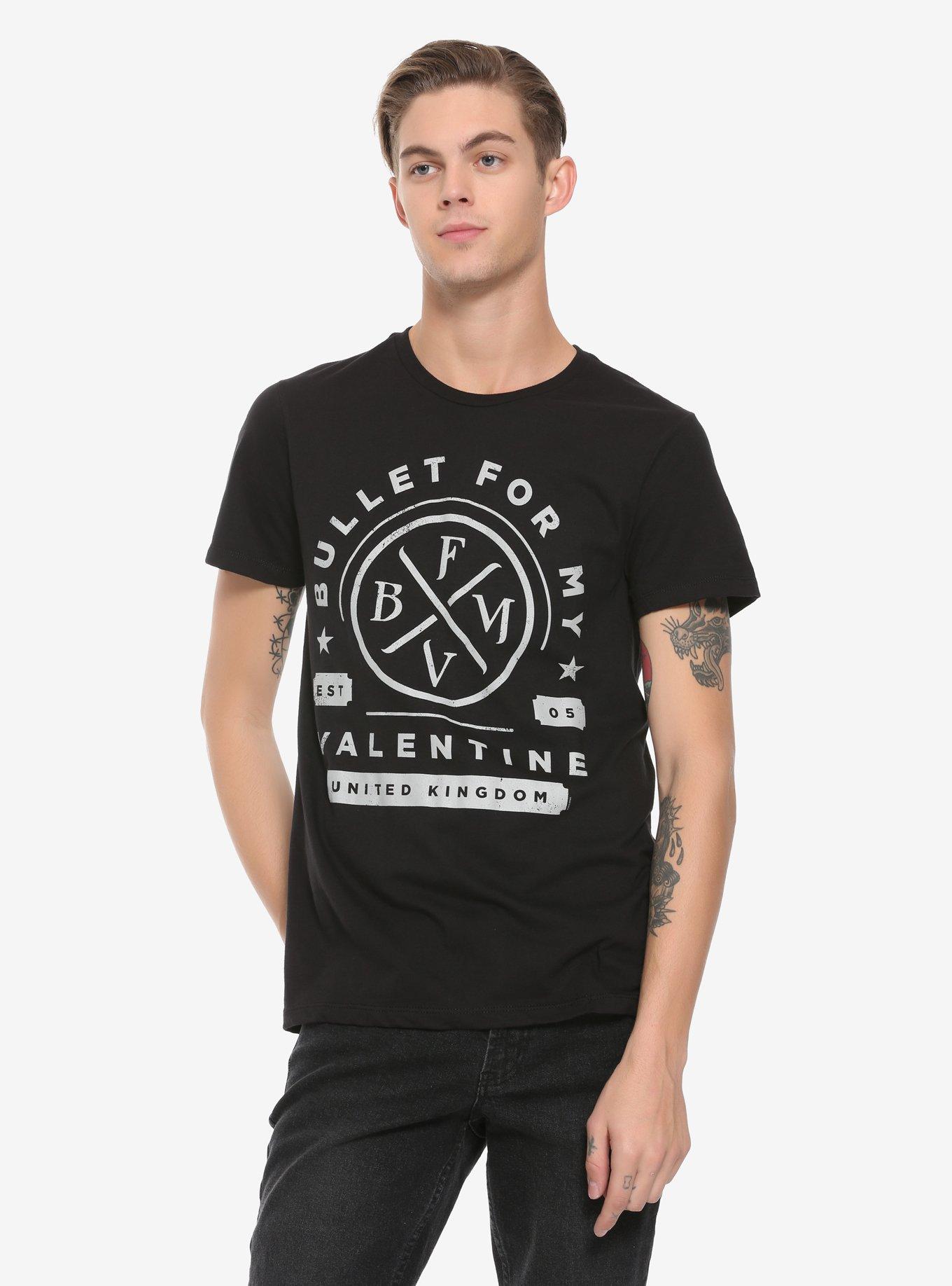 Bullet For My Valentine BFMV Circle Logo T-Shirt, , alternate