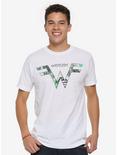 Weezer Jungle W Logo T-Shirt, WHITE, alternate