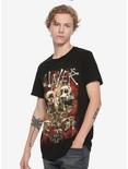 Slayer Conjoined Skeleton T-Shirt, , alternate