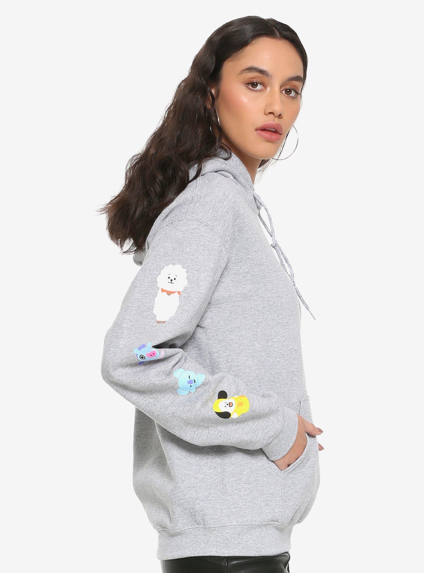 BT21 Logo Girls Hoodie, , alternate